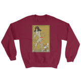 Mummy Pin-Up Men's Sweatshirt + House Of HaHa Best Cool Funniest Funny Gifts
