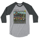 Have A Reasonable Day Camping Across America 3/4 sleeve raglan shirt by Aaron Gardy + House Of HaHa Best Cool Funniest Funny Gifts