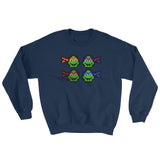 Ninja Turtles Perler Art Sweatshirt by Aubrey Silva + House Of HaHa Best Cool Funniest Funny Gifts