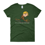 Why's Everybody Always Picking On Me? Women's Short Sleeve Aquaman Charlie Brown Mash-Up T-Shirt - House Of HaHa