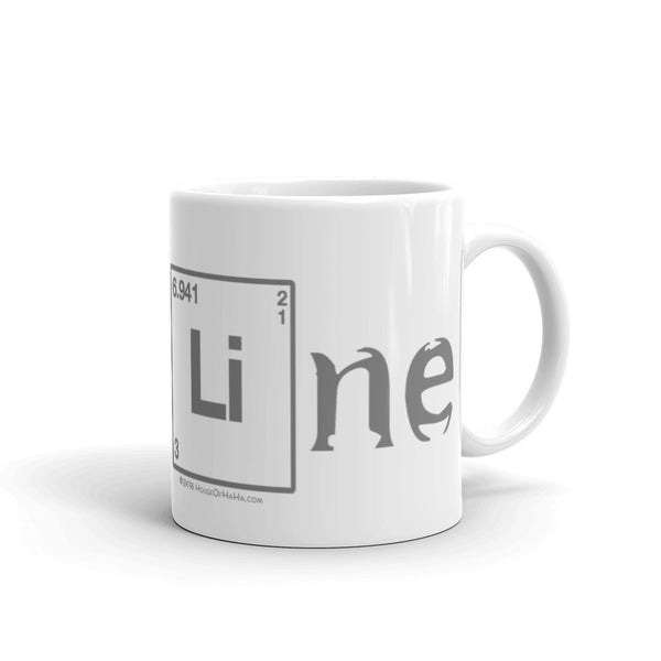 BaseLine Lithium Bipolar Awareness Ceramic Coffee Mug + House Of HaHa Best Cool Funniest Funny Gifts