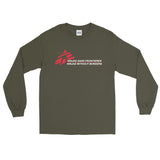 Ninjas without Borders Martial Arts Ninjutsu Fighter Men's Long Sleeve T-Shirt + House Of HaHa Best Cool Funniest Funny Gifts