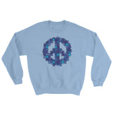 Puzzle Peace Sign Autism Spectrum Asperger Awareness Sweatshirt + House Of HaHa Best Cool Funniest Funny Gifts