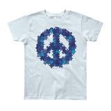 Puzzle Peace Sign Autism Spectrum Asperger Awareness Youth Short Sleeve T-Shirt - Made in USA + House Of HaHa Best Cool Funniest Funny Gifts