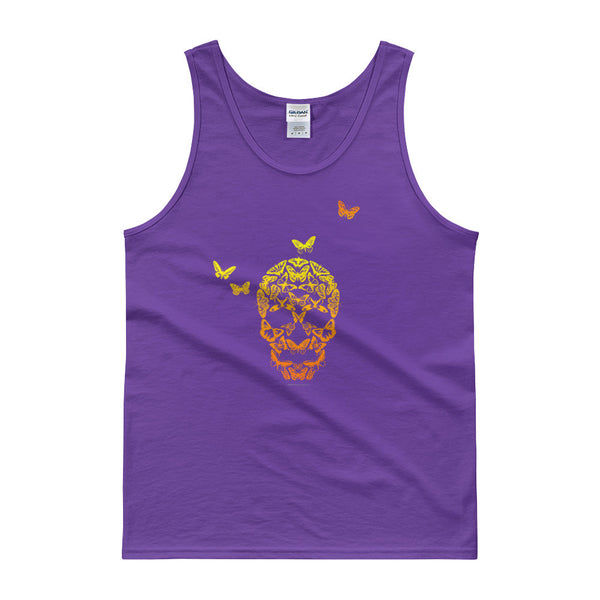 Butterfly Skull Mens' Tank top - House Of HaHa