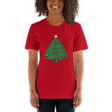 Funny Christmas Tree Unisex T-Shirt + House Of HaHa Best Cool Funniest Funny Gifts