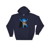 Batman Perler Art Hooded Sweatshirt by Silva Linings + House Of HaHa Best Cool Funniest Funny Gifts