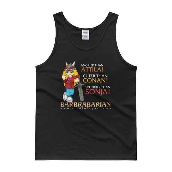 Barbrabarian Men's Tank Top + House Of HaHa Best Cool Funniest Funny Gifts