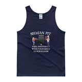 Shagan Pit Feel Confident with Your Meat in our Hands Men's Tank Top + House Of HaHa Best Cool Funniest Funny Gifts