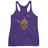 Butterfly Skull Women's Tank Top - House Of HaHa