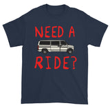 Need A Ride Creepy Candy Van T-Shirt + House Of HaHa Best Cool Funniest Funny Gifts