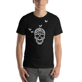 Butterfly Skull T-Shirt + House Of HaHa Best Cool Funniest Funny Gifts