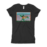 Please Recycle Girl's Princess Aquaman Parody Kids T-Shirt - House Of HaHa