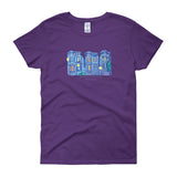 My Three Loves San Francisco Women's short sleeve t-shirt by Nathalie Fabri + House Of HaHa Best Cool Funniest Funny Gifts