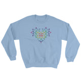 Rainbow Female Gender Venus Symbol Heart Love Unity Sweatshirt + House Of HaHa Best Cool Funniest Funny Gifts