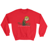Why's Everybody Always Picking On Me? Aquaman Charlie Brown Mash-Up Men's Sweatshirt - House Of HaHa