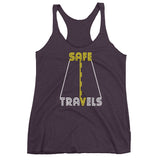 Safe Travels Vacation Road Trip Highway Driving Women's Tank Top + House Of HaHa Best Cool Funniest Funny Gifts