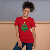 Funny Christmas Tree Unisex T-Shirt + House Of HaHa Best Cool Funniest Funny Gifts