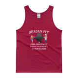 Shagan Pit Feel Confident with Your Meat in our Hands Men's Tank Top + House Of HaHa Best Cool Funniest Funny Gifts
