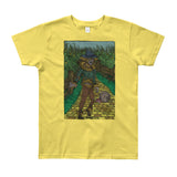 Walkers Of Oz: Zombie Wizard of Oz Cornfield Parody  Youth Short Sleeve T-Shirt + House Of HaHa Best Cool Funniest Funny Gifts