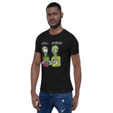 Vegan Zombie Unisex T-Shirt + House Of HaHa Best Cool Funniest Funny Gifts