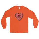 Happy VD Valentines Day Heart STD Holiday Humor  Men's Long Sleeve T-Shirt + House Of HaHa Best Cool Funniest Funny Gifts