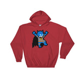 Batman Perler Art Hooded Sweatshirt by Silva Linings + House Of HaHa Best Cool Funniest Funny Gifts
