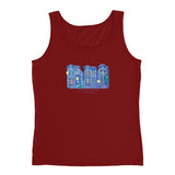 My Three Loves San Francisco Ladies' Tank Top by Nathalie Fabri + House Of HaHa Best Cool Funniest Funny Gifts