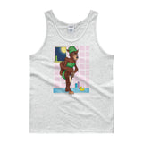 Werewolf Shaving in the Shower Men's Tank Top + House Of HaHa Best Cool Funniest Funny Gifts