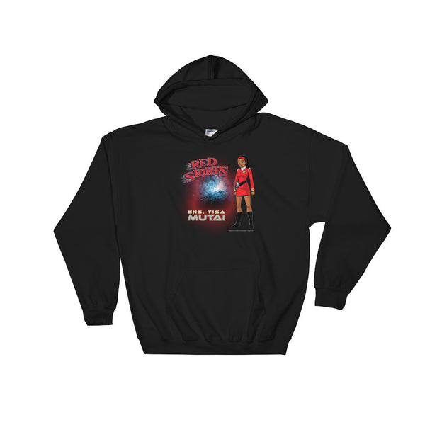 Red Skirts: Ensign Mutai Heavy Hooded Hoodie Sweatshirt + House Of HaHa Best Cool Funniest Funny Gifts