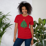 Funny Christmas Tree Unisex T-Shirt + House Of HaHa Best Cool Funniest Funny Gifts