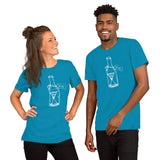 Time in a Bottle Unisex T-Shirt + House Of HaHa Best Cool Funniest Funny Gifts