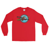 Wizard Flying Ace Men's Long Sleeve T-Shirt + House Of HaHa Best Cool Funniest Funny Gifts