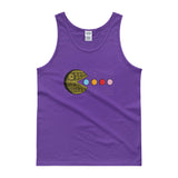 PAC-MOON Death Star Pac-Man Mashup Men's Tank top by Aaron Gardy + House Of HaHa Best Cool Funniest Funny Gifts