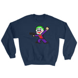 Joker Perler Art Sweatshirt by Silva Linings + House Of HaHa Best Cool Funniest Funny Gifts