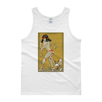 Mummy Pin-Up Men's Tank Top + House Of HaHa Best Cool Funniest Funny Gifts