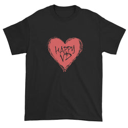 Happy VD Valentines Day Heart STD Holiday Humor Short Sleeve T-shirt + House Of HaHa Best Cool Funniest Funny Gifts