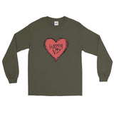 Happy VD Valentines Day Heart STD Holiday Humor  Men's Long Sleeve T-Shirt + House Of HaHa Best Cool Funniest Funny Gifts