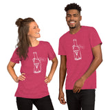 Time in a Bottle Unisex T-Shirt + House Of HaHa Best Cool Funniest Funny Gifts