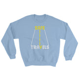 Safe Travels Vacation Road Trip Highway Driving Sweatshirt + House Of HaHa Best Cool Funniest Funny Gifts