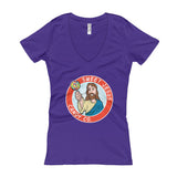 Sweet Jesus Candy Company Women's V-Neck T-shirt - House Of HaHa