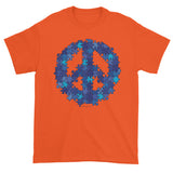 Puzzle Peace Sign Autism Spectrum Aspergers Awareness Men's Short Sleeve T-shirt + House Of HaHa Best Cool Funniest Funny Gifts