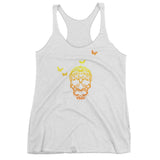 Butterfly Skull Women's Tank Top - House Of HaHa