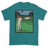 It's a Trap! Admiral Ackbar Sand Hazard Golf Meme Men's Short Sleeve T-shirt + House Of HaHa Best Cool Funniest Funny Gifts