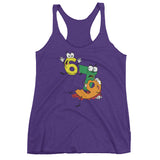 Why was 6 Afraid of 7 Seven Ate Nine Cute Zombie Pun Women's tank top + House Of HaHa Best Cool Funniest Funny Gifts