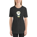 Cute Skull T-Shirt Any Idea How I Died? + House Of HaHa Best Cool Funniest Funny Gifts