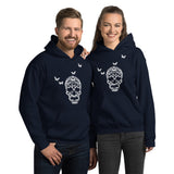 Skull of Butterflies Unisex Butterfly Hoodie for Women and Men + House Of HaHa Best Cool Funniest Funny Gifts