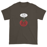 I am Fruit Tomato Guardians Groot Mashup Parody Short Sleeve T-shirt + House Of HaHa Best Cool Funniest Funny Gifts