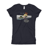 April in New York TMNT Are You a Ninja? Sewer Turtle Girl's Princess T-Shirt + House Of HaHa Best Cool Funniest Funny Gifts