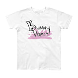 Bunny Vomit Logo Youth Short Sleeve T-Shirt -Made in USA - House Of HaHa